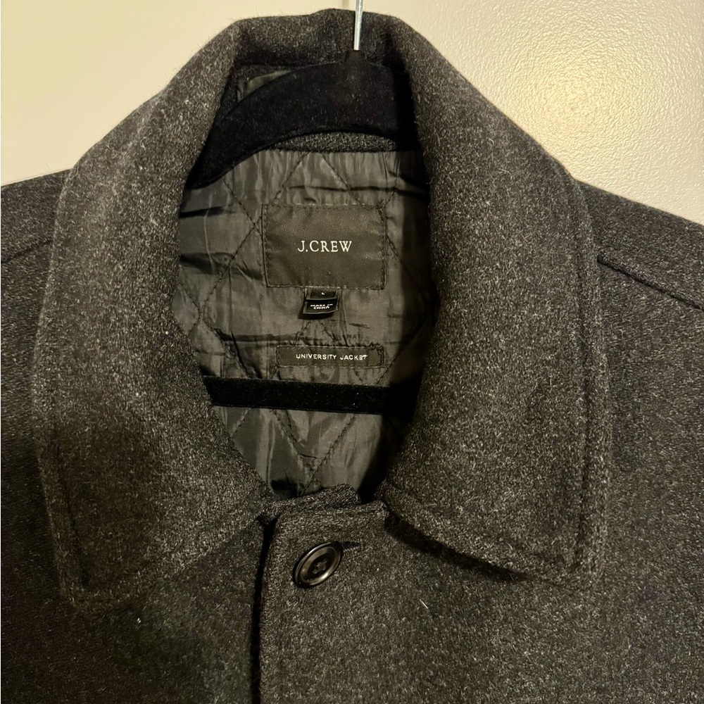 J. Crew Mens Large University Jacket Pea Coat